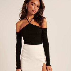 Abercrombie strappy halter sweater